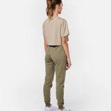 Womens Supreme Sweat Pants Khaki - Blanklines