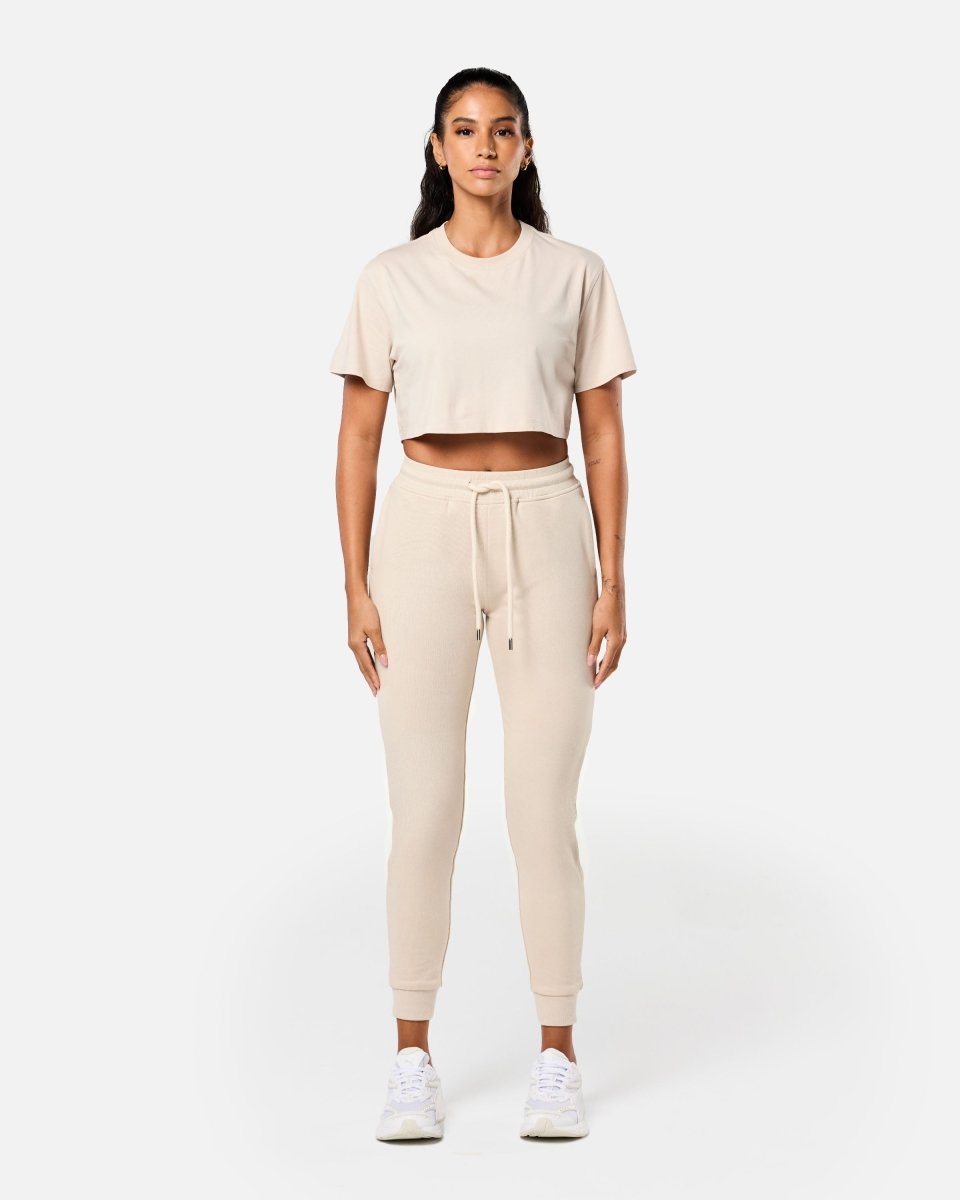 Womens Supreme Sweat Pants Oatmeal - Blanklines