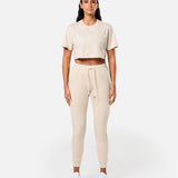 Womens Supreme Sweat Pants Oatmeal - Blanklines