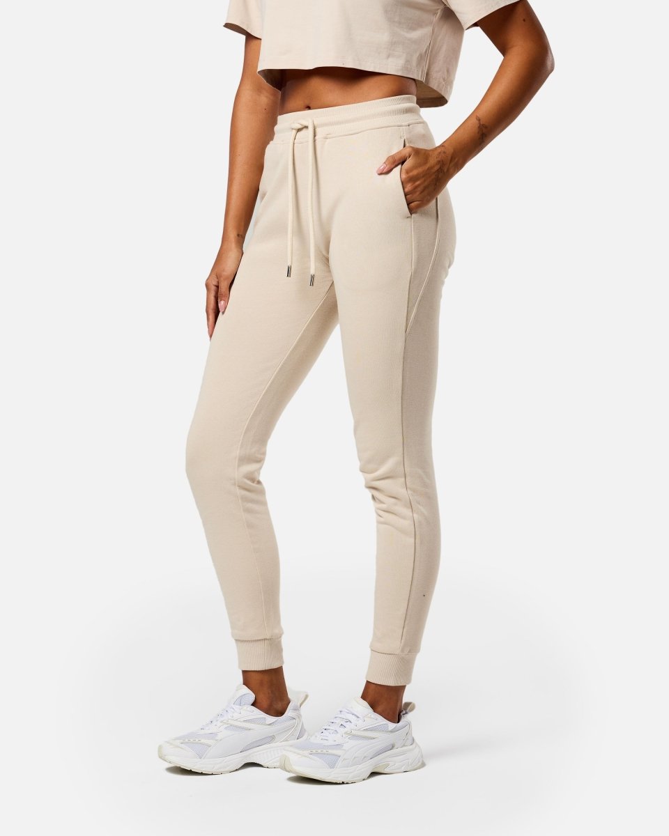Womens Supreme Sweat Pants Oatmeal - Blanklines