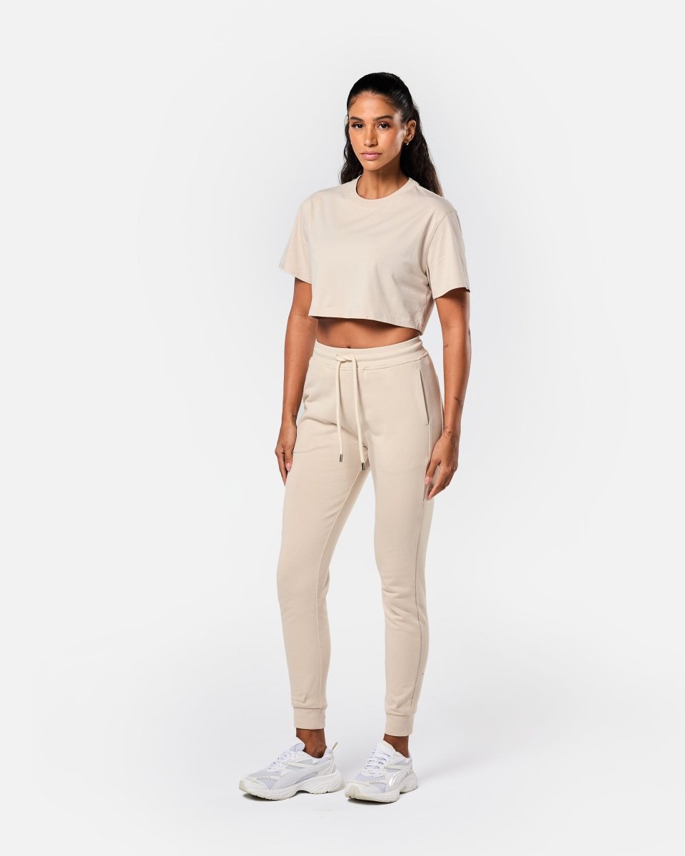 Womens Supreme Sweat Pants Oatmeal - Blanklines