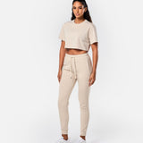 Womens Supreme Sweat Pants Oatmeal - Blanklines