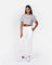 Womens Supreme Sweat Pants Off - White - Blanklines