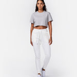 Womens Supreme Sweat Pants Off - White - Blanklines